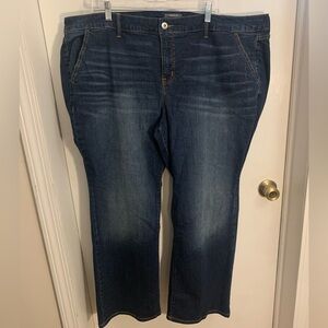 Torrid Dark Blue slim bootcut Jeans